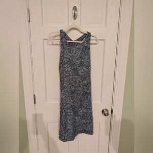 Title Nine Bia Romper Dress XL Convertible Snap Closure Shelf Bra Pockets